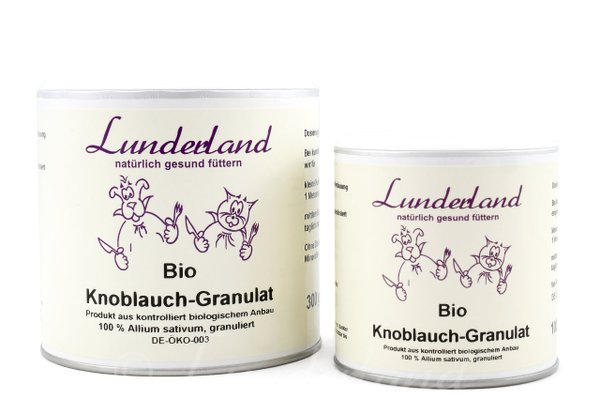 Lunderland Bio Knoblauch Granulat