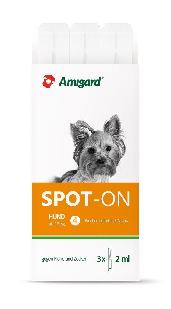 Amigard Spot on für kleine Hunde